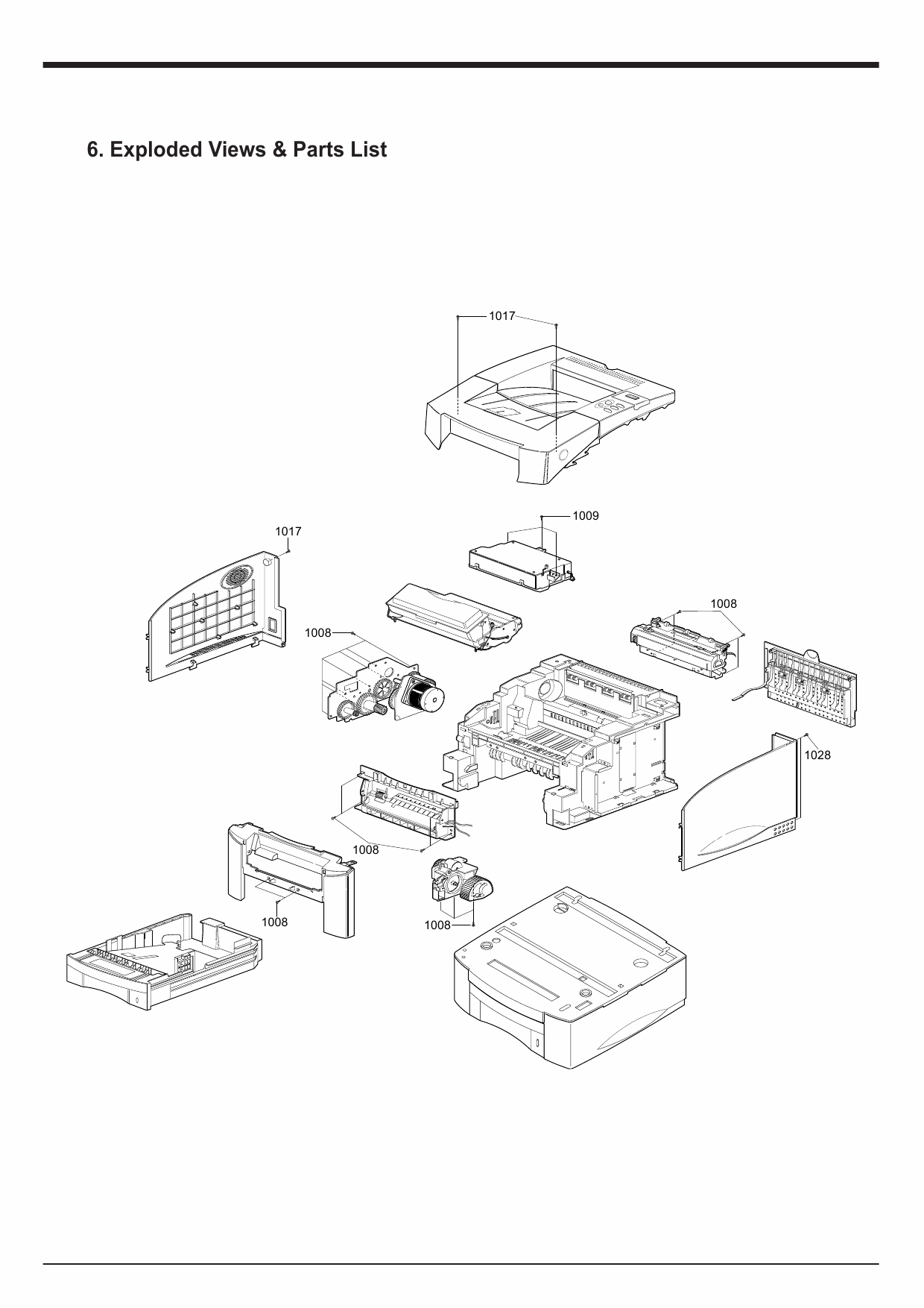 Samsung Laser-Printer ML-7000 Parts Manual-1